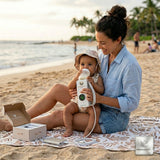 Portable Rechargeable Baby Bottle Warmer with Digital Temperature Display – USB Milk Heater for Travel & Outdoor Use